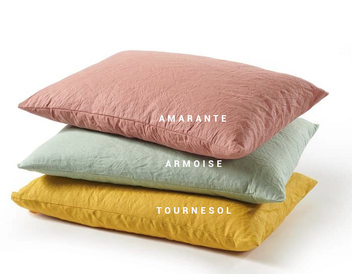 3 couleurs Amarante, Armoise, Tournesol